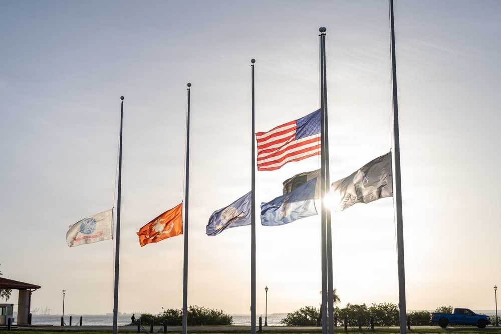 MacDill celebrates the induction of its newest ceremonial guardsmen