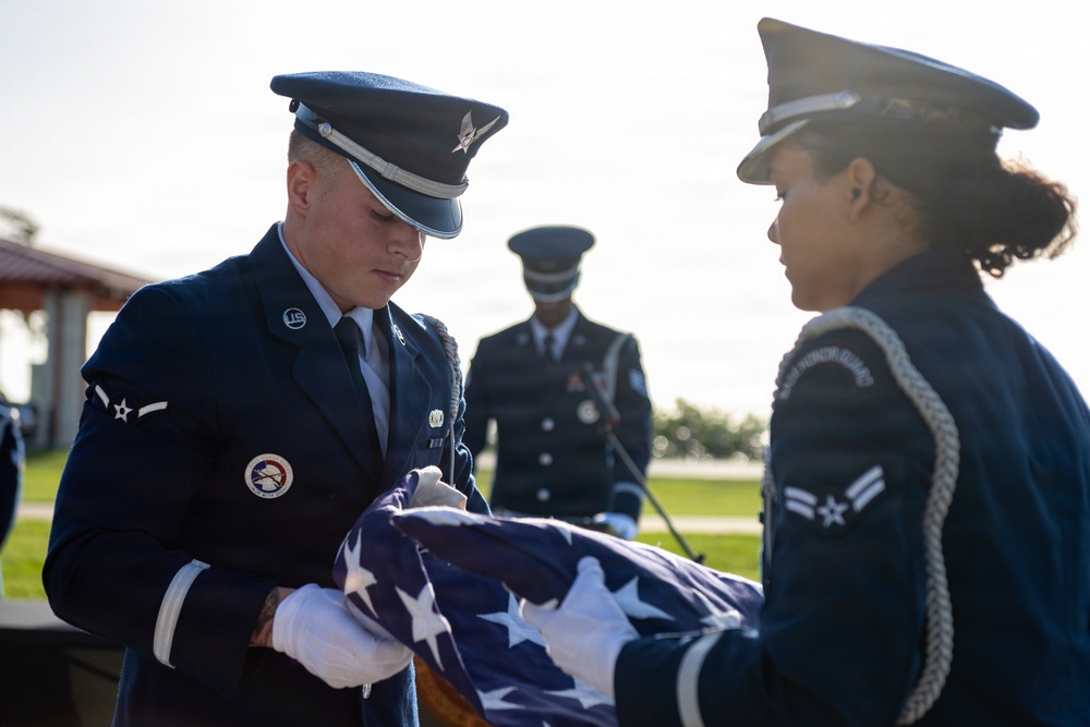 MacDill celebrates the induction ceremony of its newest ceremonial guardsmen