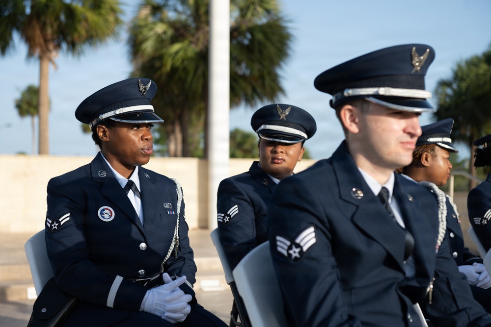 MacDill celebrates the induction of its newest ceremonial guardsmen