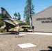 Oregon Military Museum installation of U.S. Air Force F-4 Phantom II