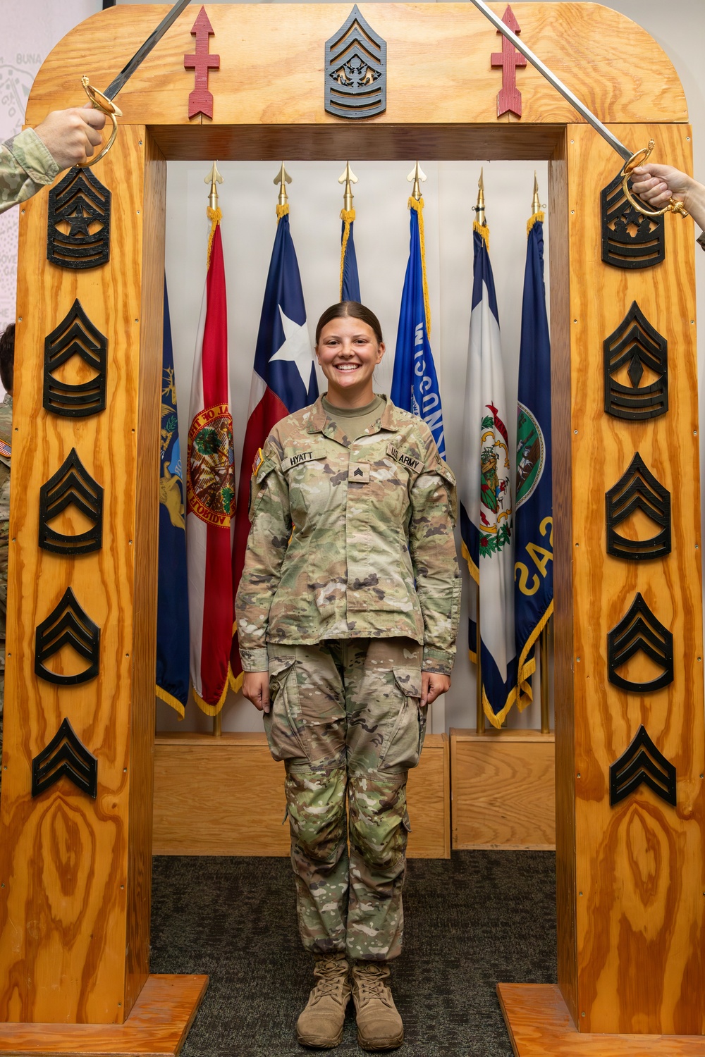 32nd Infantry Brigade Welcomes New Noncommissioned Officers