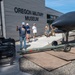 Oregon Military Museum installation of U.S. Air Force F-4 Phantom II