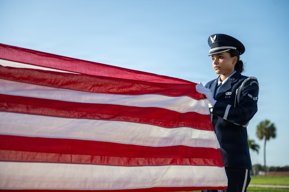 MacDill celebrates the induction of its newest ceremonial guardsmen