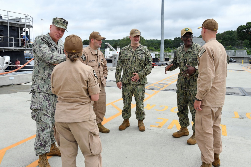 Fleet Master Chiefs tour South Dakota