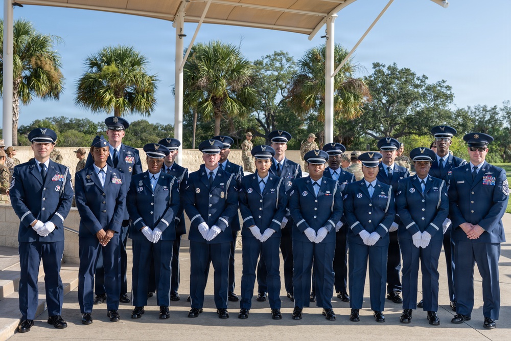 MacDill celebrates the induction of its newest ceremonial guardsmen