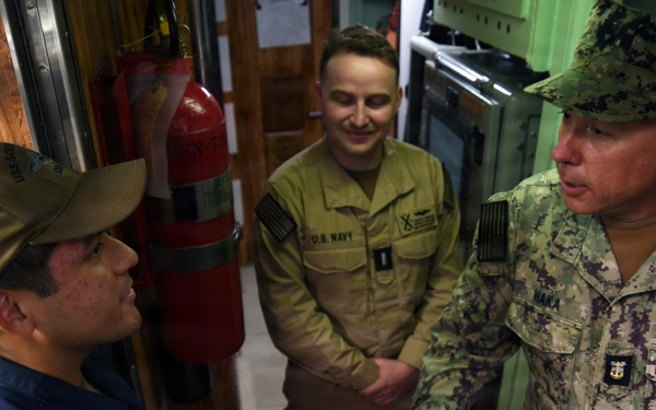 Fleet Master Chiefs tour South Dakota