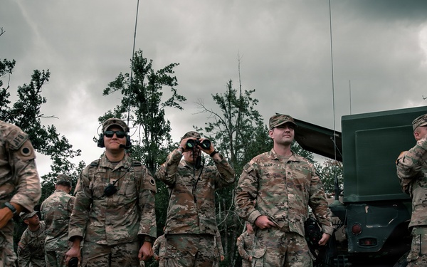 Army National Guard command team visits Ohio ARNG members during inaugural combat readiness exercise