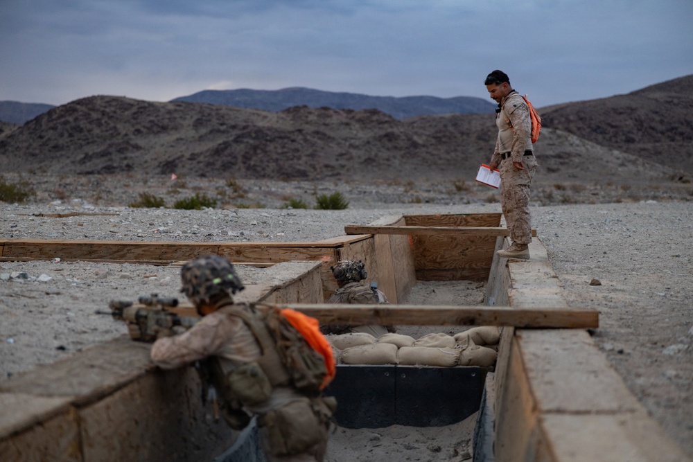 U.S. Marines Conduct Platoon Attacks at Range 410A during ITX 4-26