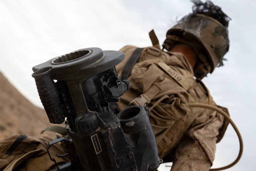 U.S. Marines Conduct Platoon Attacks at Range 410A during ITX 4-26