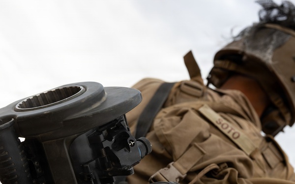 U.S. Marines Conduct Platoon Attacks at Range 410A during ITX 4-26