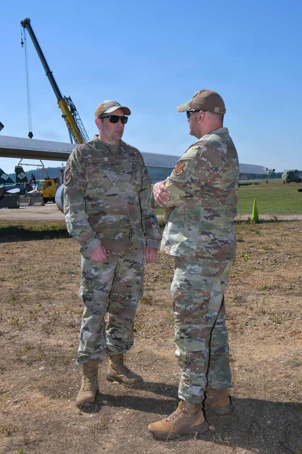 Volk Field hosts multinational aircraft crash recovery training