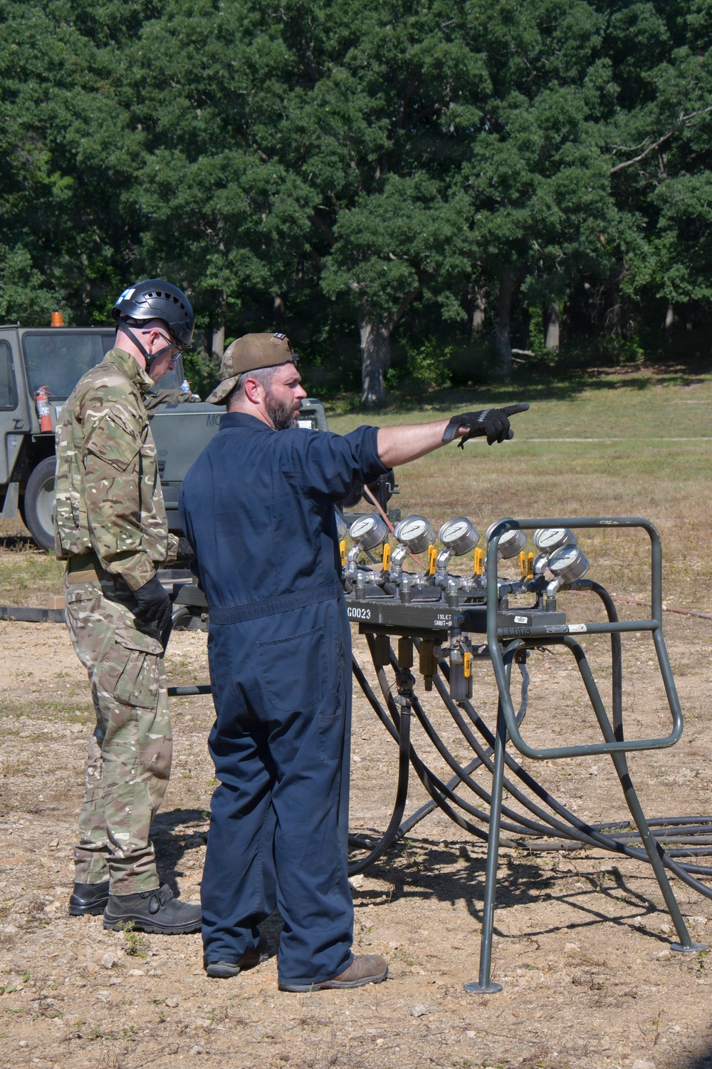 Volk Field hosts multinational aircraft crash recovery training