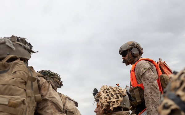 U.S. Marines Conduct Platoon Attacks at Range 410A during ITX 4-26