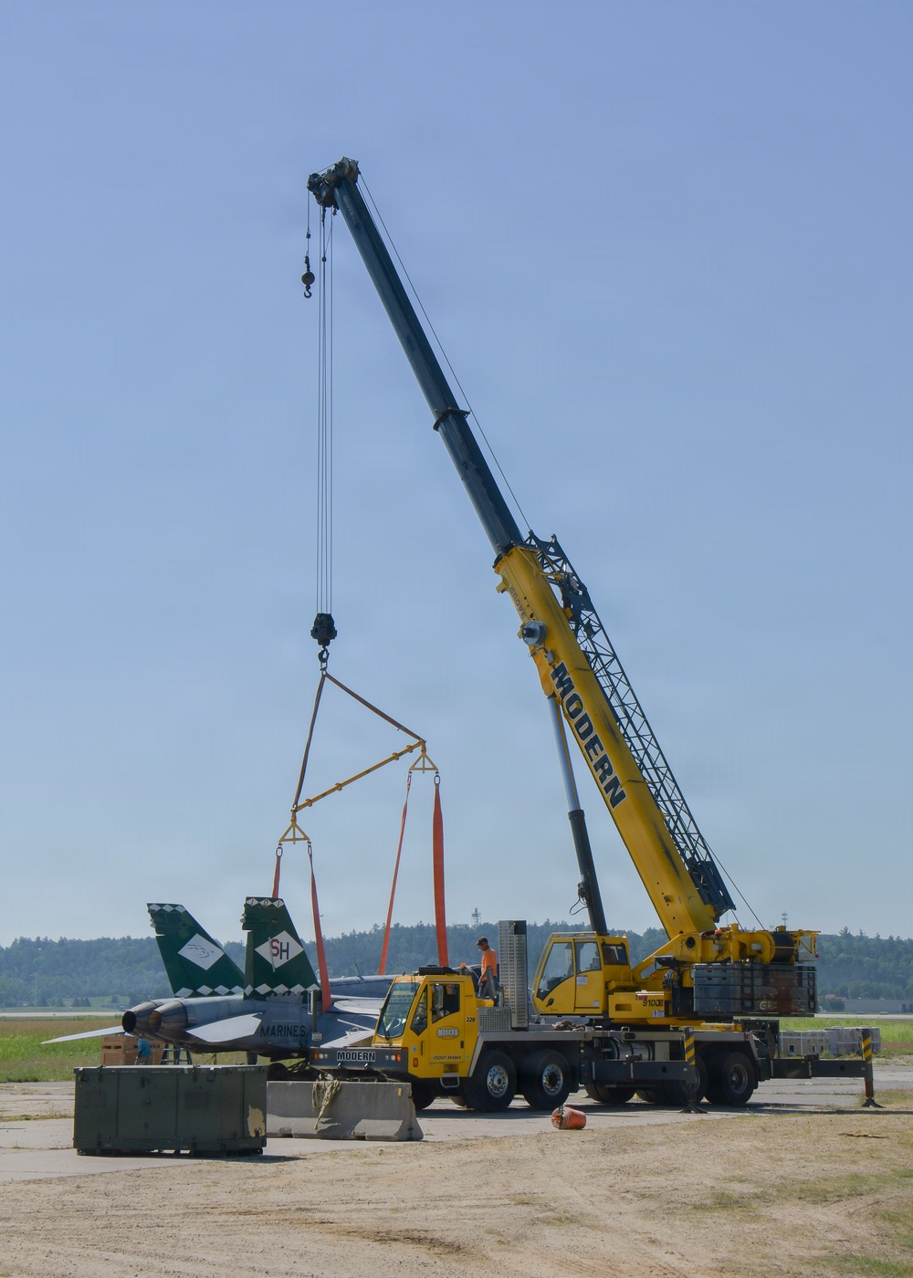 Volk Field hosts multinational aircraft crash recovery training