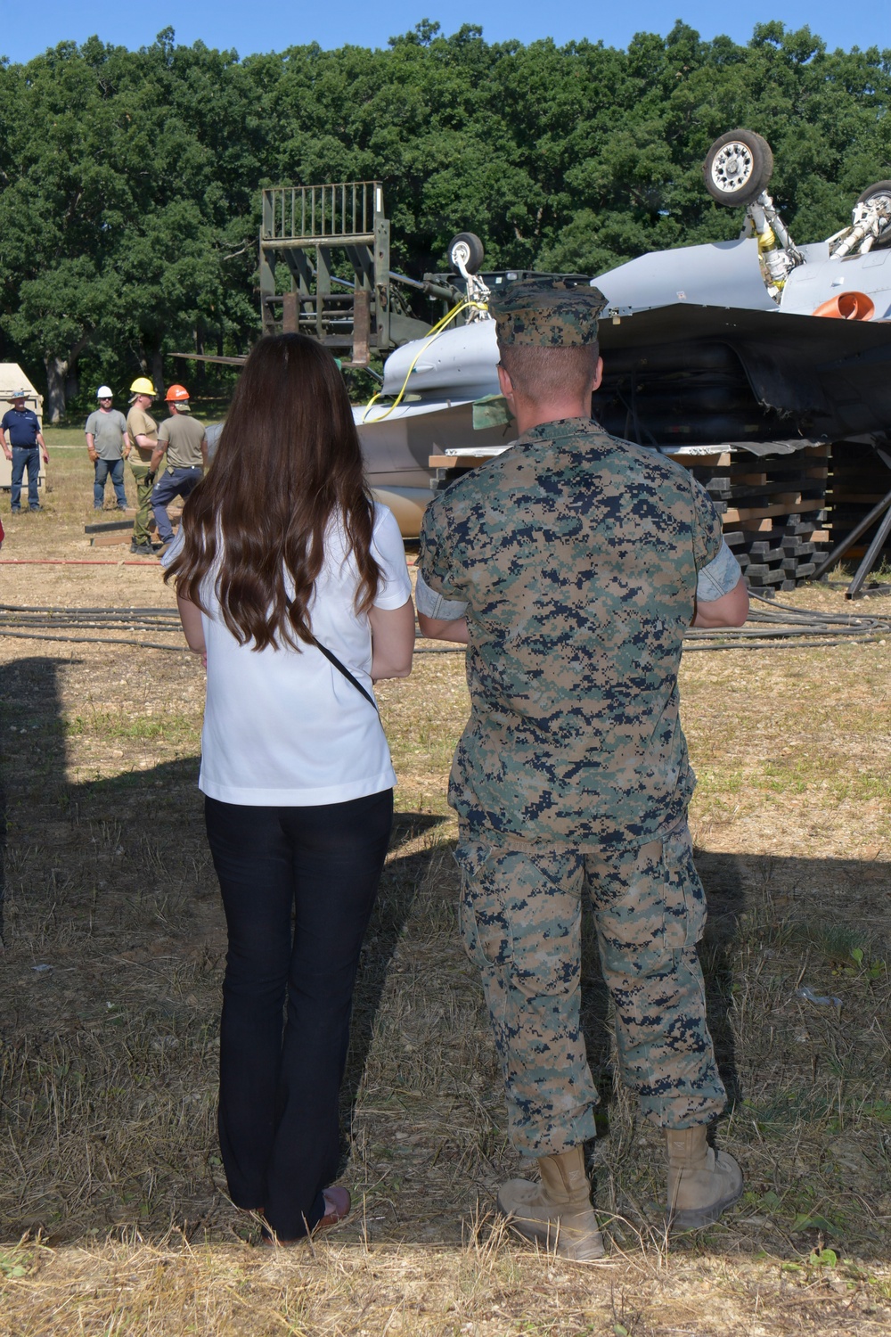 Volk Field hosts multinational aircraft crash recovery training