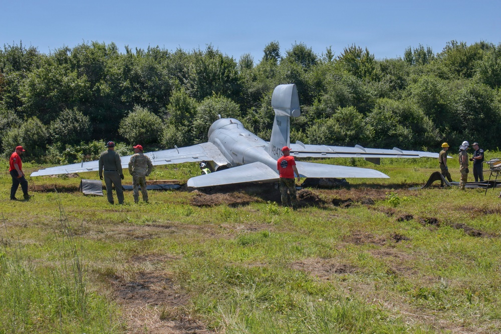 Volk Field hosts multinational aircraft crash recovery training