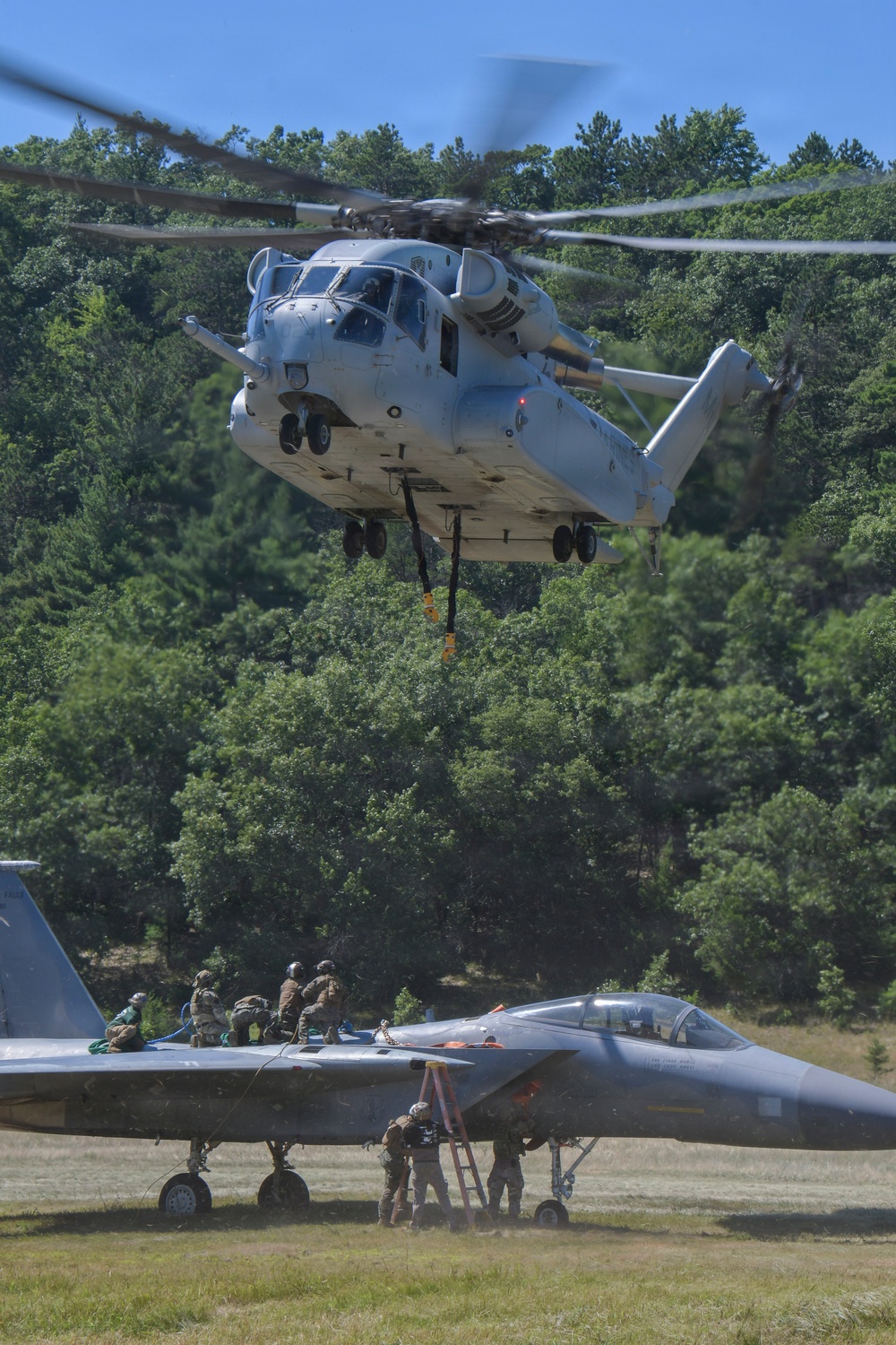 Volk Field hosts multinational aircraft crash recovery training