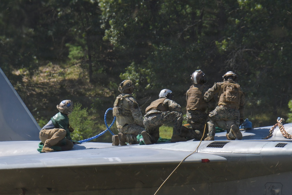 Volk Field hosts multinational aircraft crash recovery training