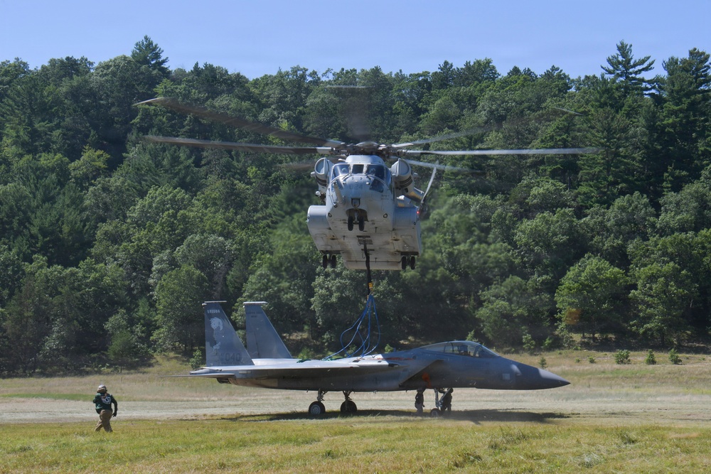 Volk Field hosts multinational aircraft crash recovery training