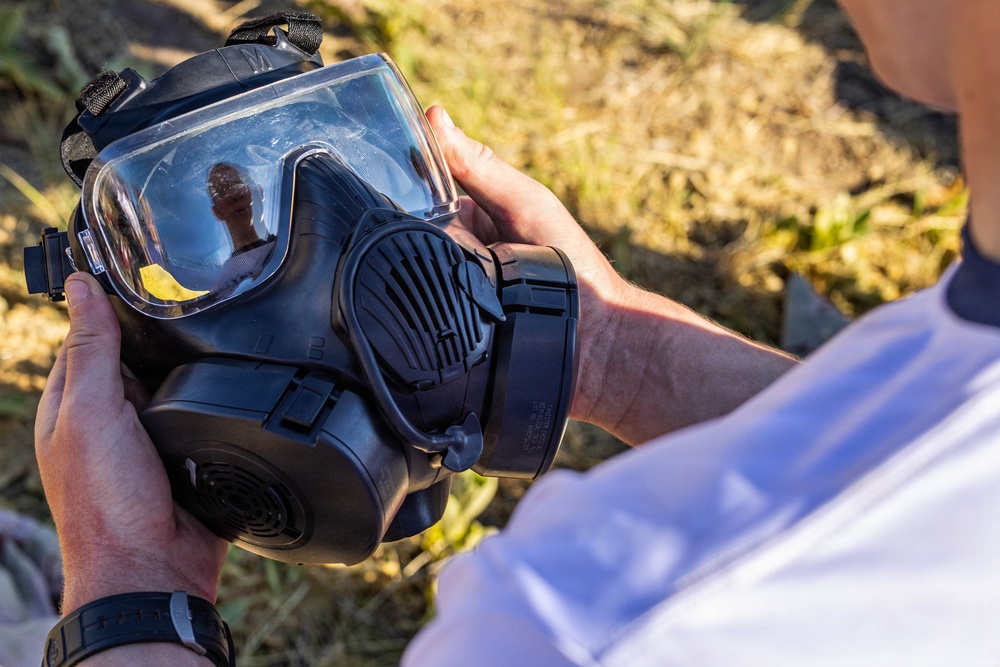 U.S. Air Force Academy Basic Cadet Training CBRN Defense Training