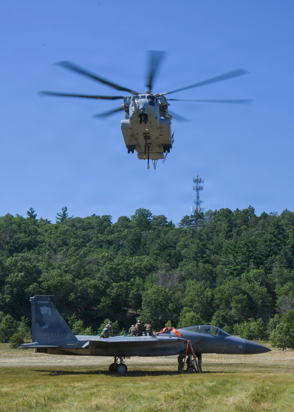 Volk Field hosts multinational aircraft crash recovery training