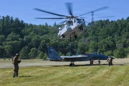 Volk Field hosts multinational aircraft crash recovery training