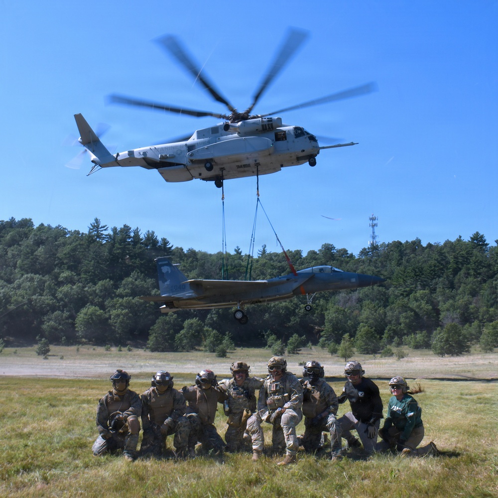 Volk Field hosts multinational aircraft crash recovery training