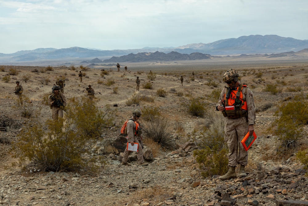 U.S. Marines Conduct Platoon Attacks at Range 410A during ITX 4-26