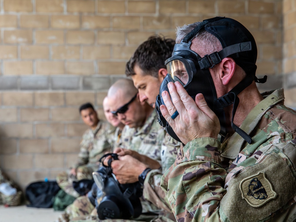 Wisconsin Army National Guard Soldiers Conduct CBRN Exercise