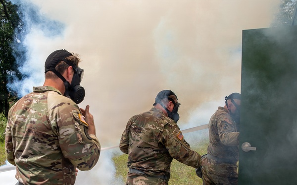 Wisconsin Army National Guard Soldiers Conduct CBRN Exercise