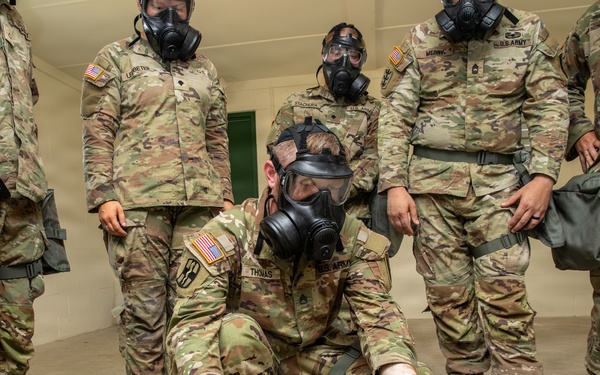 Wisconsin Army National Guard Soldiers Conduct CBRN Exercise