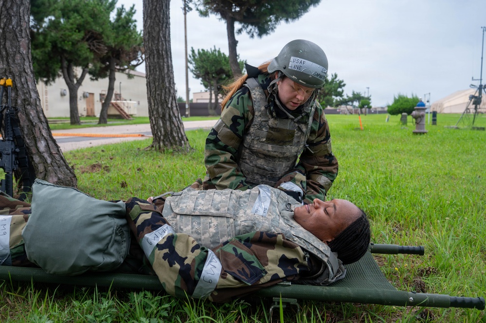 Bev. Sent. 26-4: 8FW Airmen conduct tactical combat casualty care