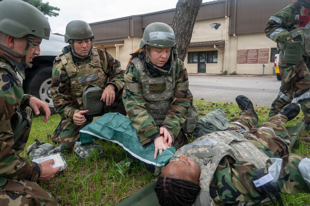 Bev. Sent. 26-4: 8FW Airmen conduct tactical combat casualty care