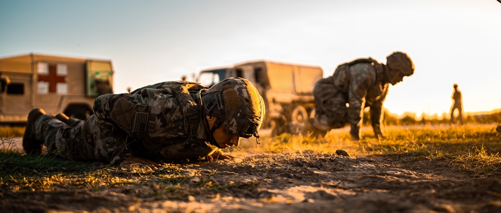 1ID Soldiers conduct EPFA validation for E3B