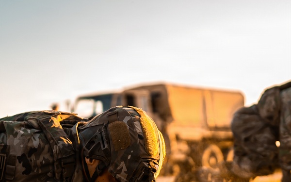 1ID Soldiers conduct EPFA validation for E3B