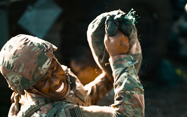 1ID Soldiers conduct EPFA validation for E3B