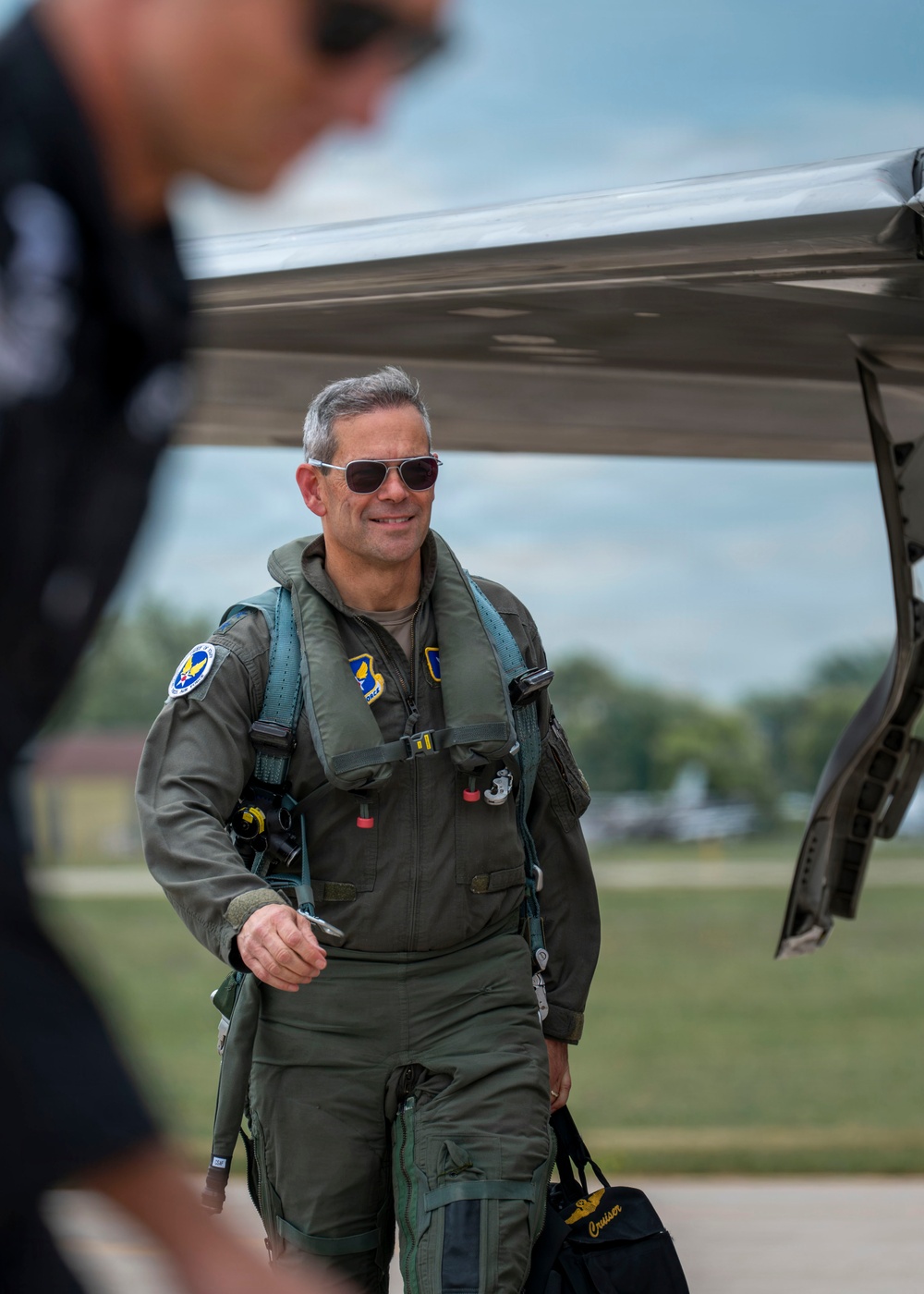 Gen. Kenneth Wilsbach flies F-22 Raptor to EAA AirVenture Oshkosh 2026