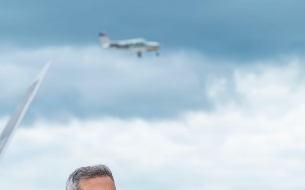 Gen. Kenneth Wilsbach flies F-22 Raptor to EAA AirVenture Oshkosh 2026