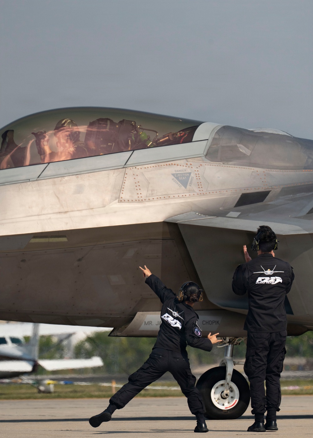 F-22 Raptor Demonstration Team showcases fifth-generation capabilities at Oshkosh 2026
