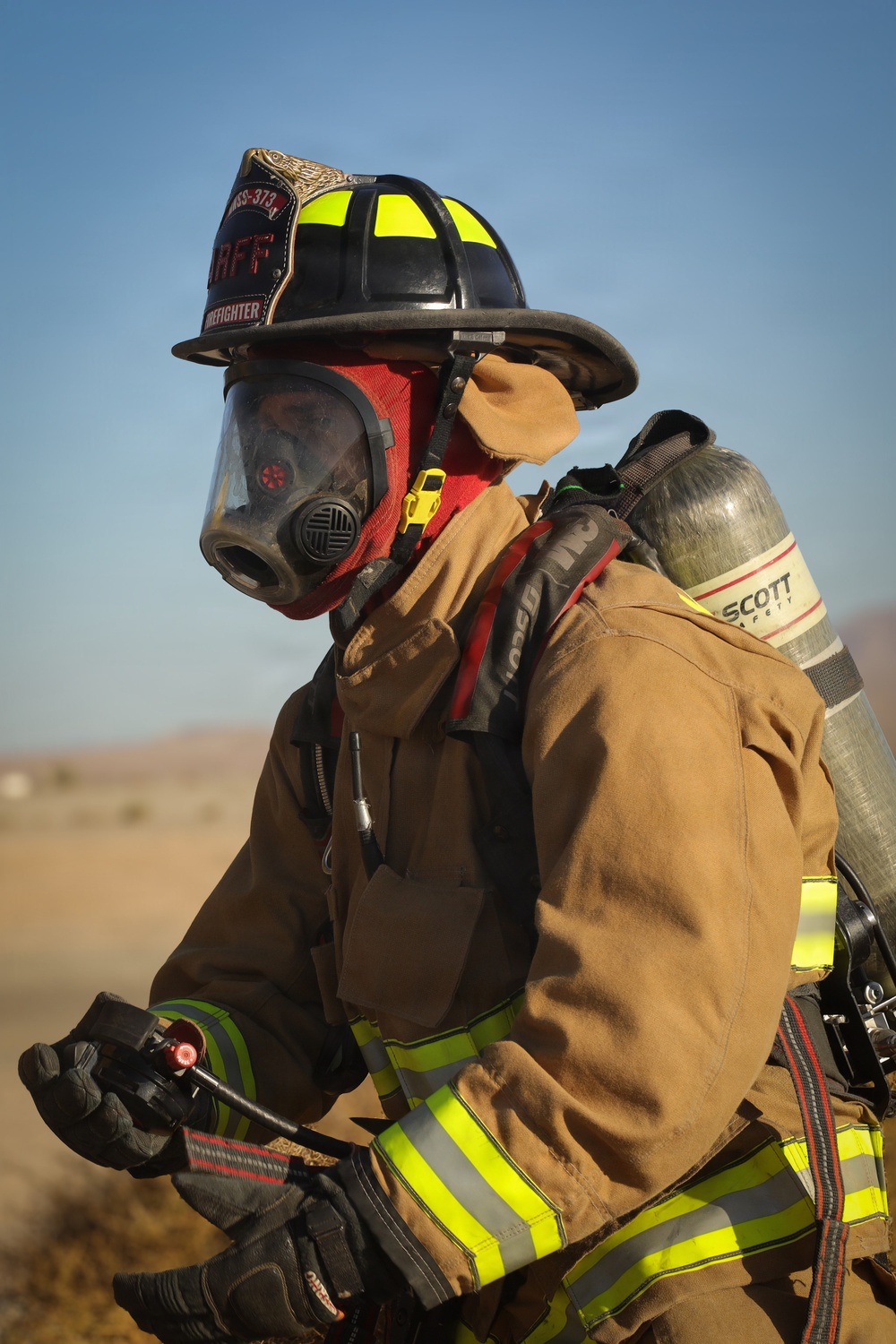 Expeditionary firefighting and rescue Marines conduct drills to maintain readiness in support of SLTE 4-26