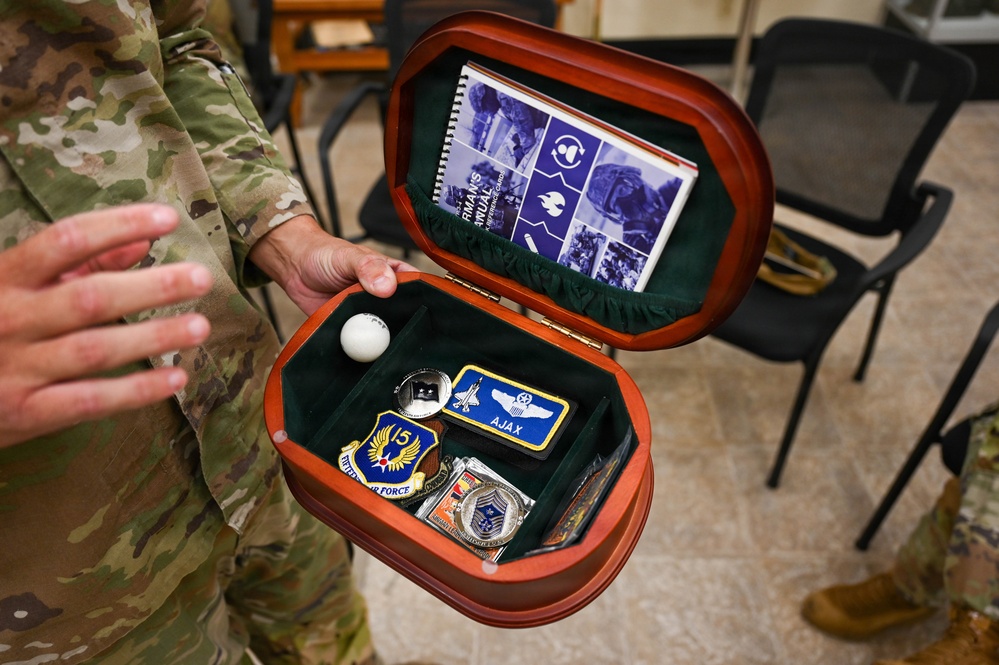 Luke AFB hosts 15 AF commander, command chief during historic major command reassignment