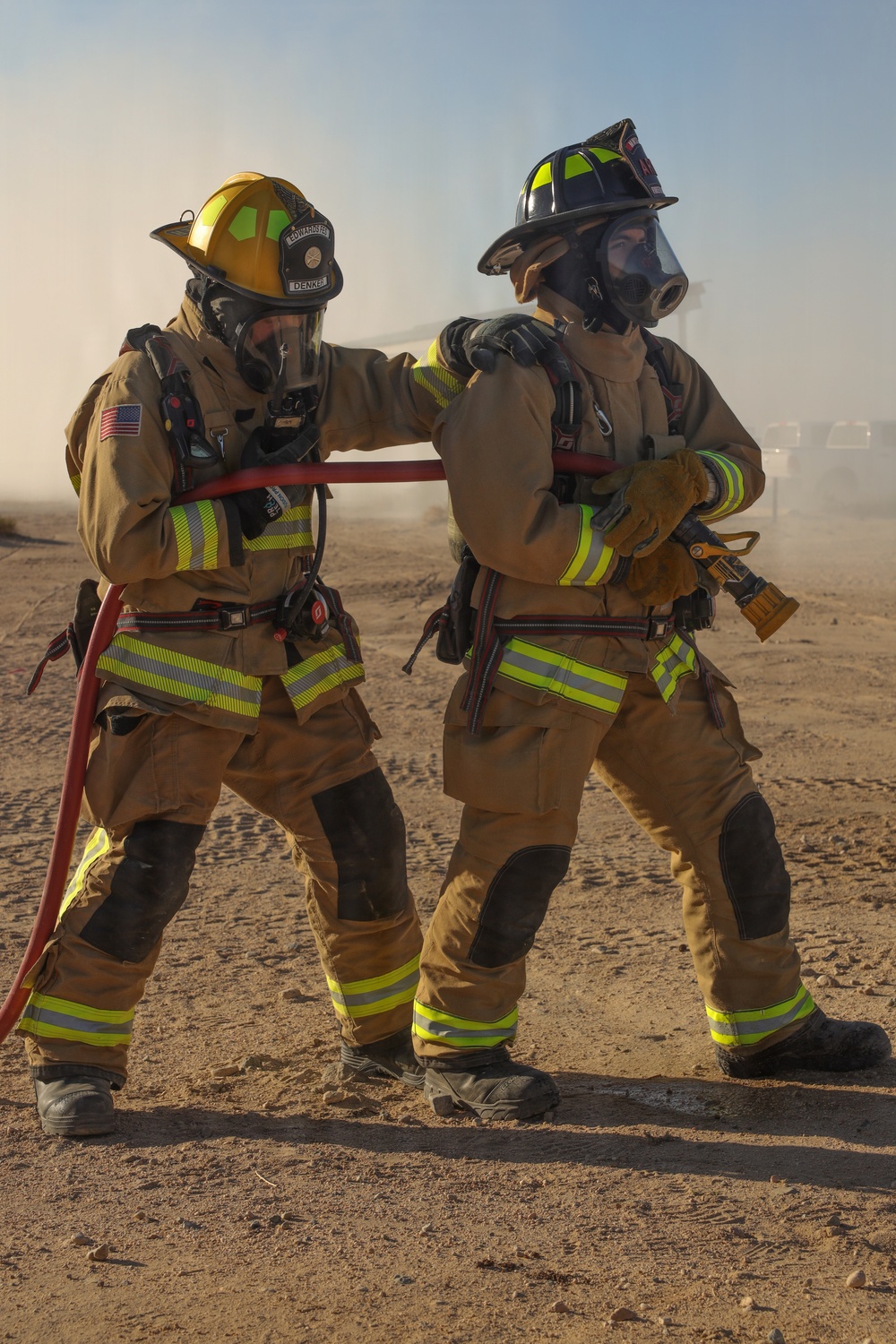 Expeditionary firefighting and rescue Marines conduct drills to maintain readiness in support of SLTE 4-26