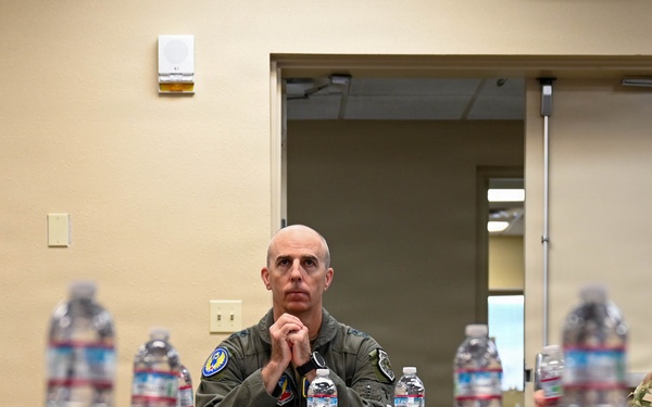 Luke AFB hosts 15 AF commander, command chief during historic major command reassignment