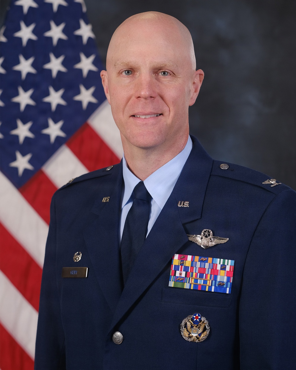 Official Photo of U.S. Air Force Colonel William Gery