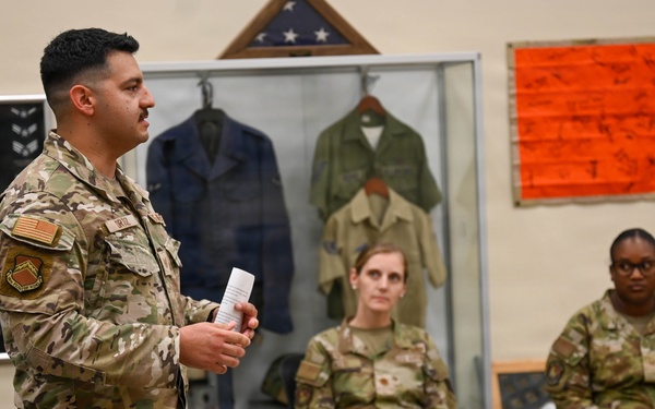 Luke AFB hosts 15 AF commander, command chief during historic major command reassignment