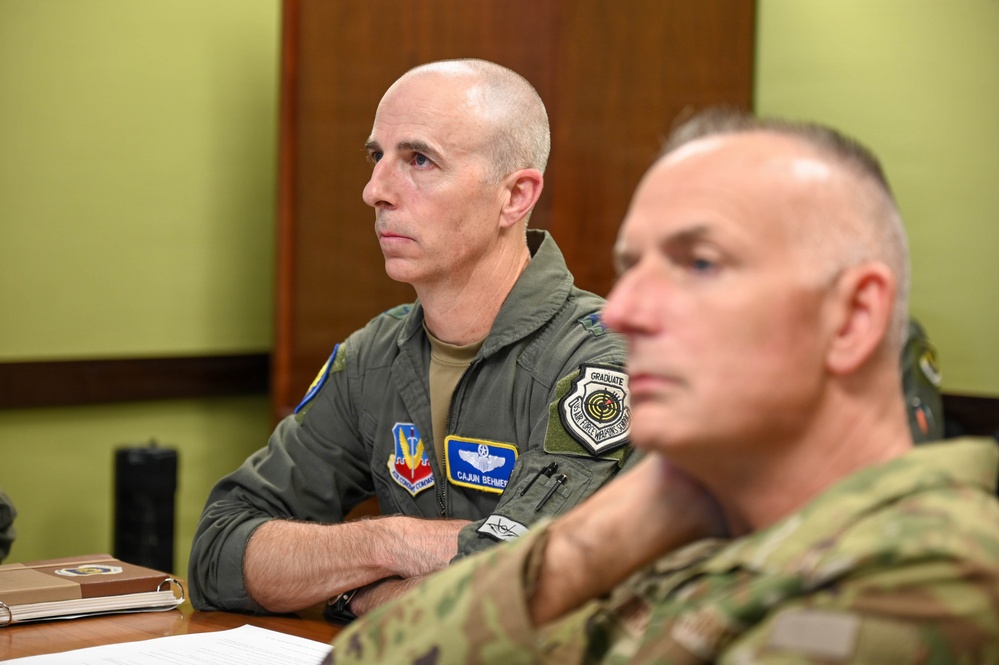 Luke AFB hosts 15 AF commander, command chief during historic major command reassignment