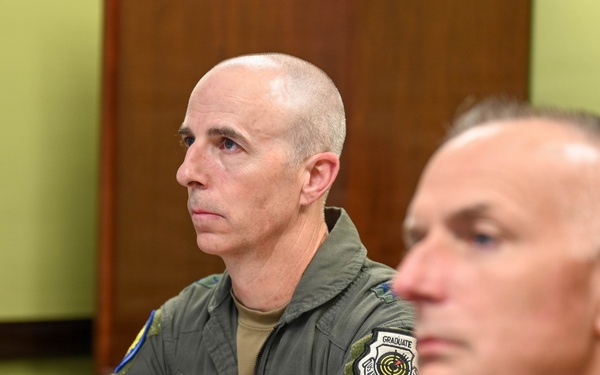 Luke AFB hosts 15 AF commander, command chief during historic major command reassignment