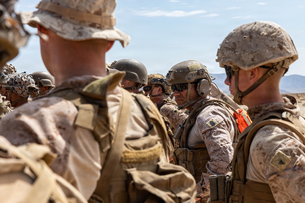 Marines conduct live fire counter sUAS lanes