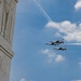 Military Aircraft Fly Over Washington, D.C., During America 250 Celebrations