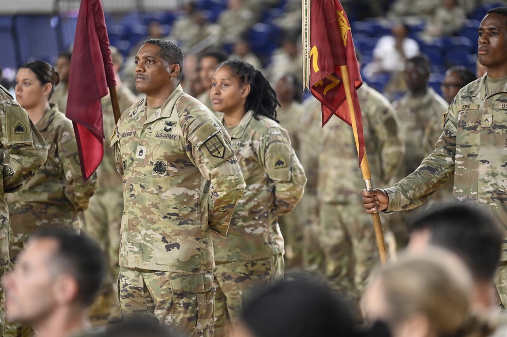 D.C. National Guard Land Component Command Change of Responsibility
